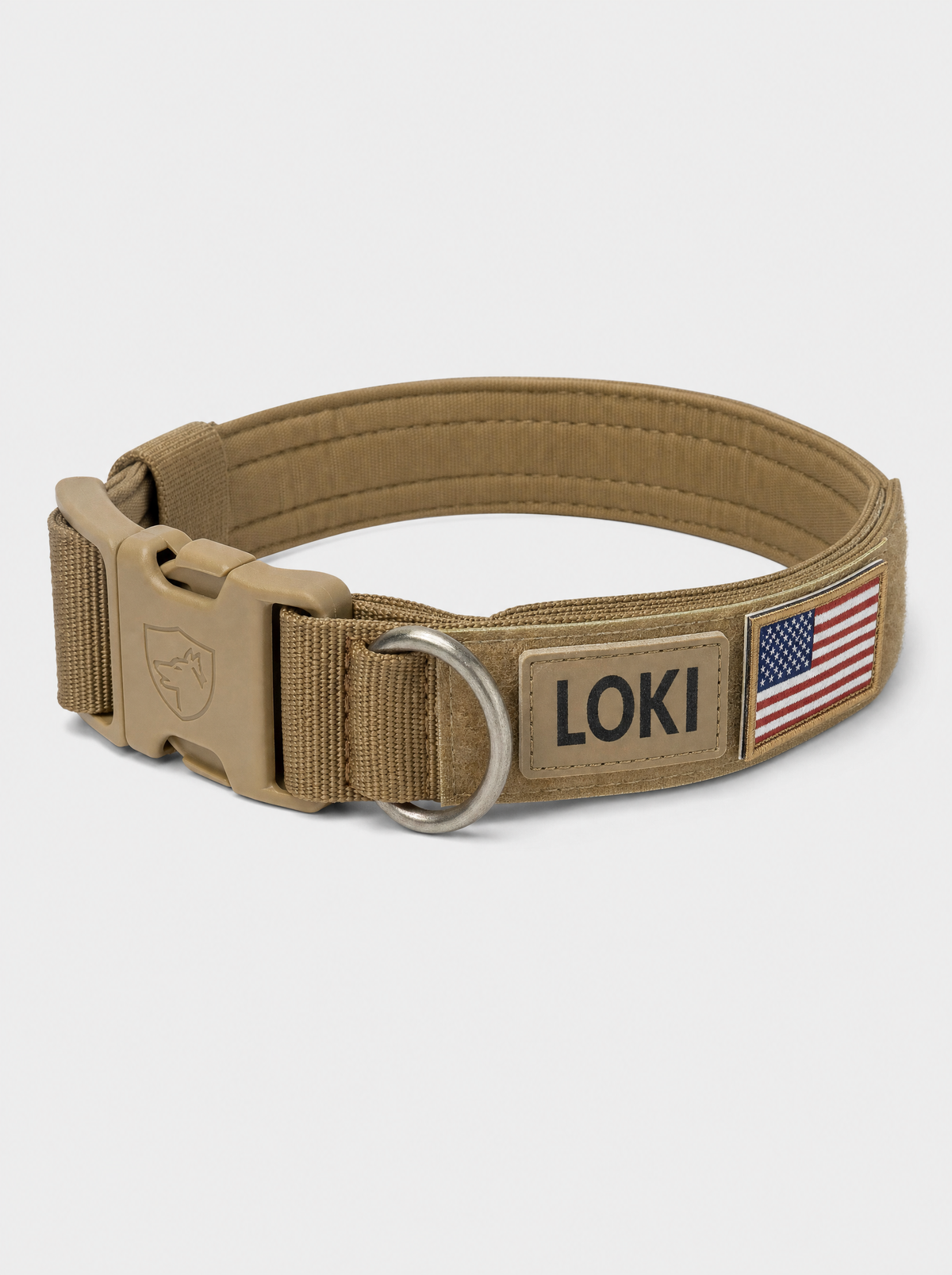 Personalized 1.5" Tactical Dog Collar with Handle